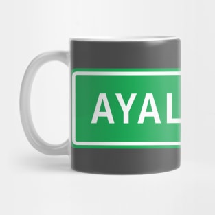 Ayala Avenue Manila Mug